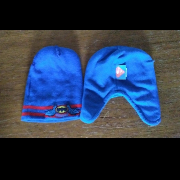 *SOLD* Batman Superman hats - Picture 4 of 4